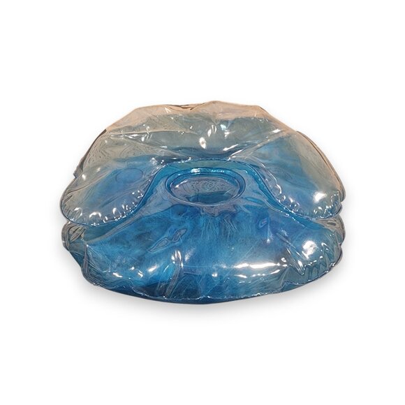 Vintage Barbie Inflated Blue Couch and Chair - Picture 4 of 5